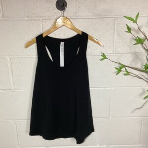 Women’s Lululemon Athletica Black Racerback Tank Top | Curved Hem | Cute